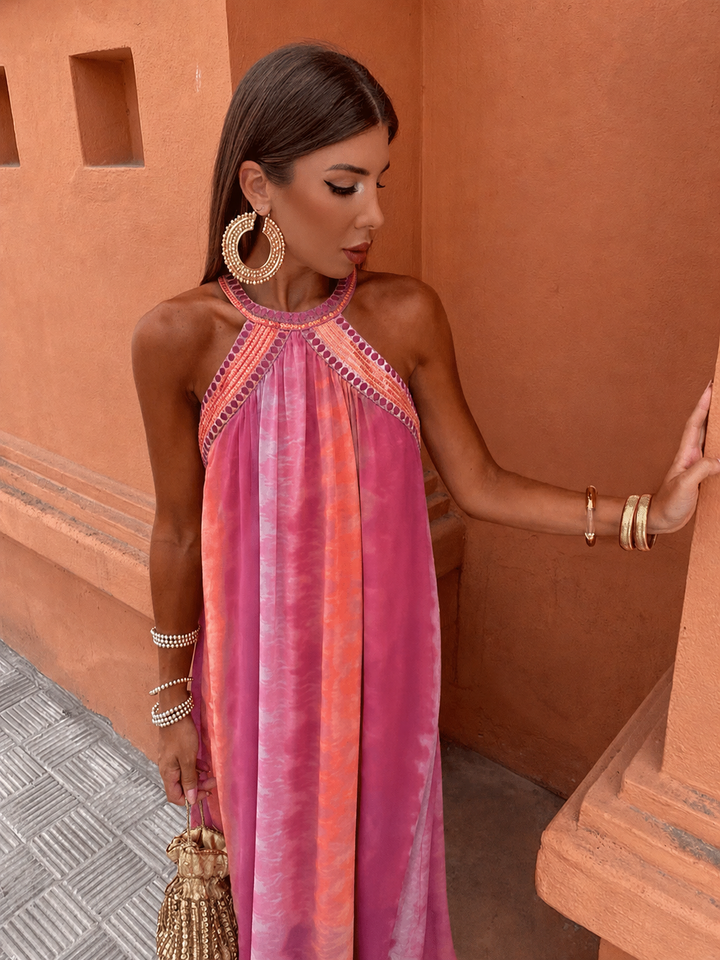 Astra | Ombre Kleid Elegant Sommer Stil Figurbetont 0