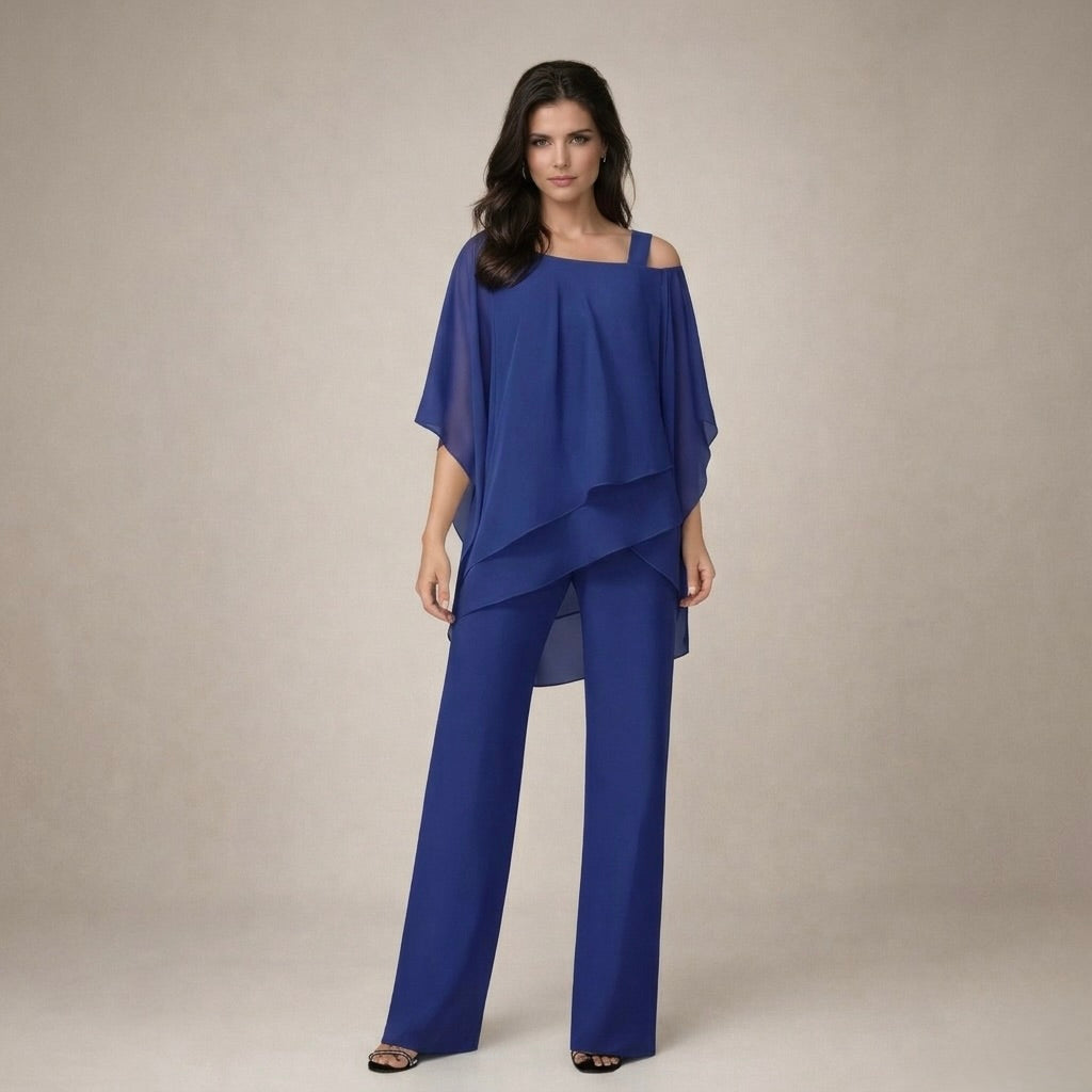 Aurelia | Elegantes Damen Set – Off-Shoulder & Weite Beine für Stilbewusste 2