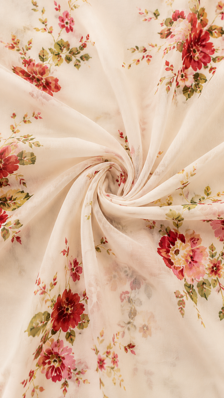 Aurelia | Elegantes Maxikleid mit Blumendruck und Schlitz für besondere Anlässe 4
