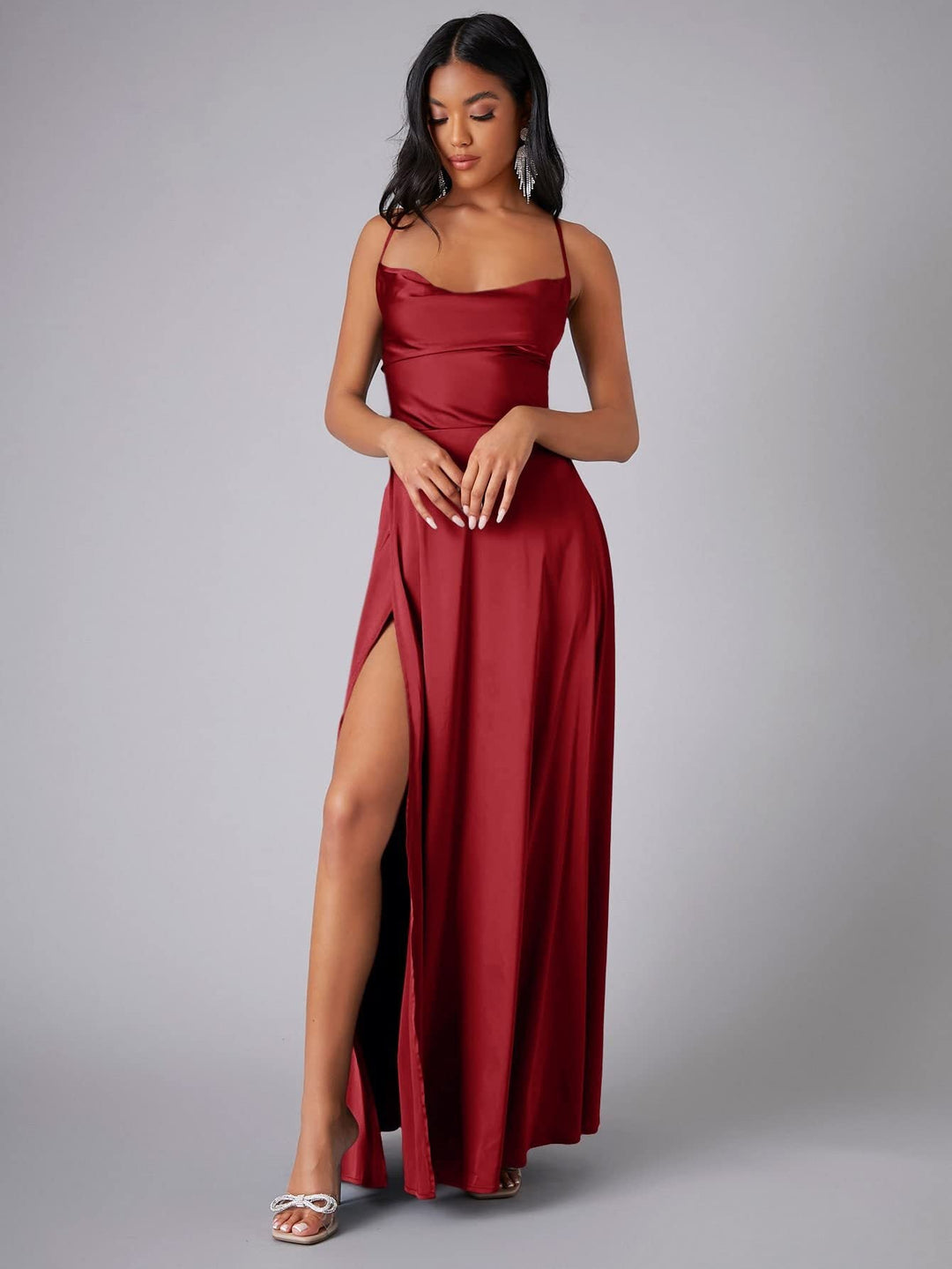 Aurelia | Elegantes, Fließendes &amp; Raffiniertes Maxikleid für Damen 0