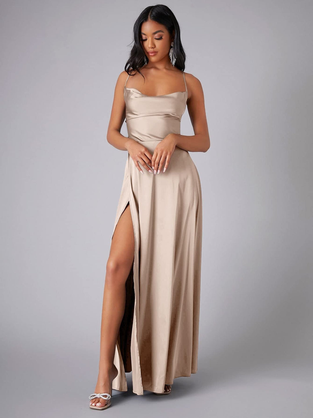 Aurelia | Elegantes, Fließendes &amp; Raffiniertes Maxikleid für Damen 14