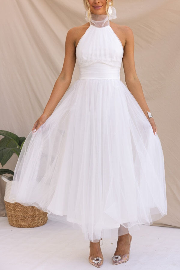 Aurelia | Hochzeitsgästekleid Tüll Elegant Feminine Passform 4