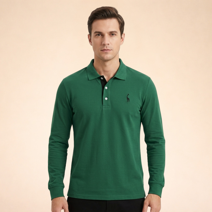 Aurelius | Herren Poloshirt Langarm – Elegant, Bequem & Vielseitig 1