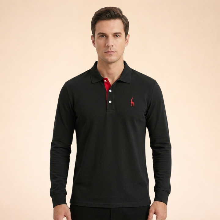 Aurelius | Herren Poloshirt Langarm – Elegant, Bequem & Vielseitig 7