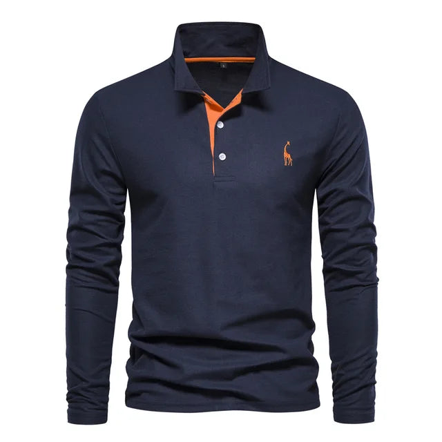 Aurelius | Herren Poloshirt Langarm – Elegant, Bequem & Vielseitig 8