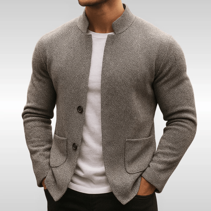 Aureon | Moderner, Strukturierter Business-Strick-Cardigan für Elegante Looks 0
