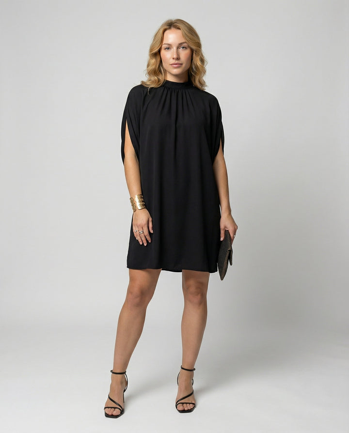 Ava | Elegantes &amp; Locker Sitzendes Kleid mit Fledermausärmeln 1