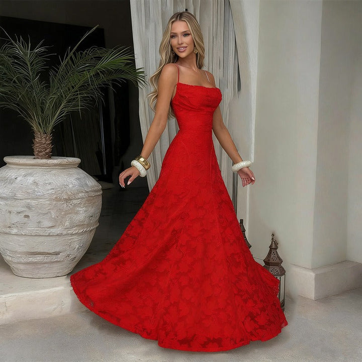 Ava | Figurbetontes & glamouröses langes Kleid 10