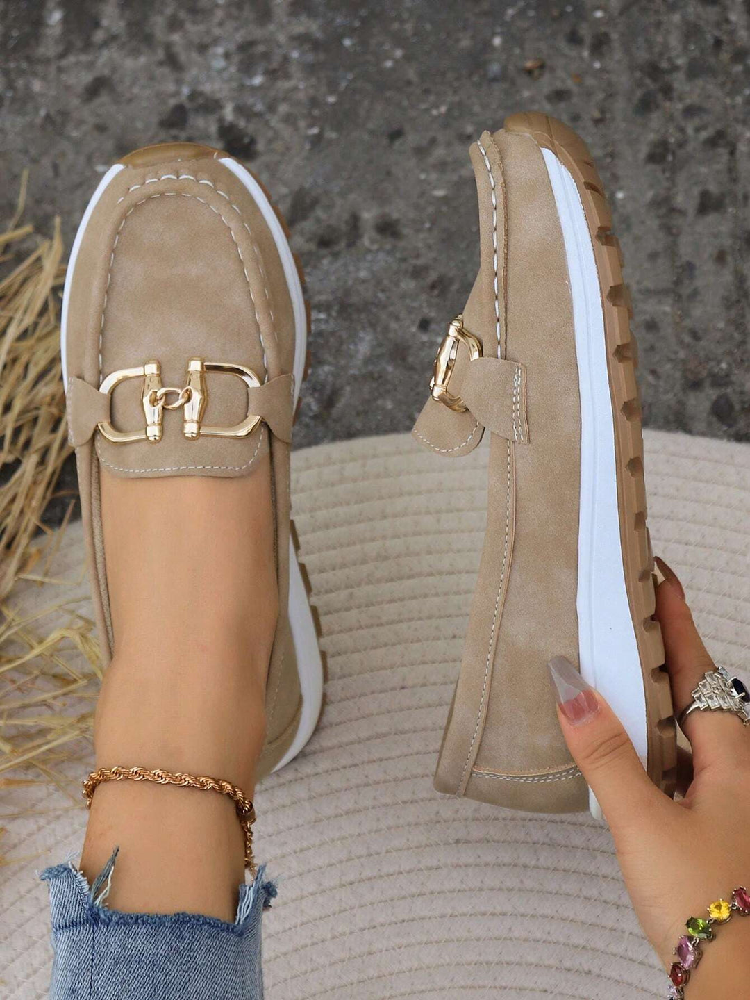 Aveline | Elegante, Bequeme Damen Slipper – Vielseitige Mokassins für Jeden Anlass 4