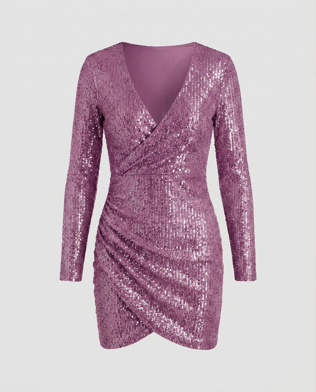 Aveline | Wickelkleid Festlich Elegant Figurbetont Damen Modern 8
