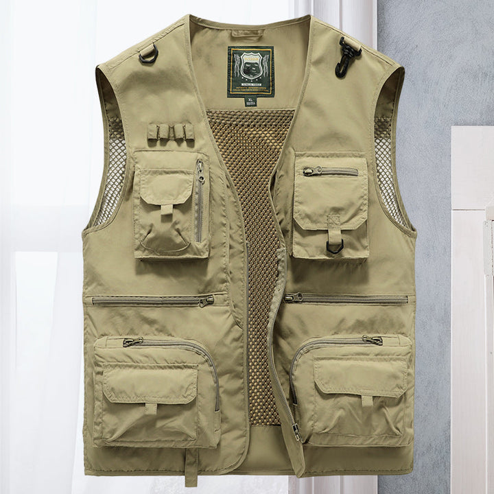 Aventurine | Praktische Atmungsaktive Sommerweste mit Taschen 10