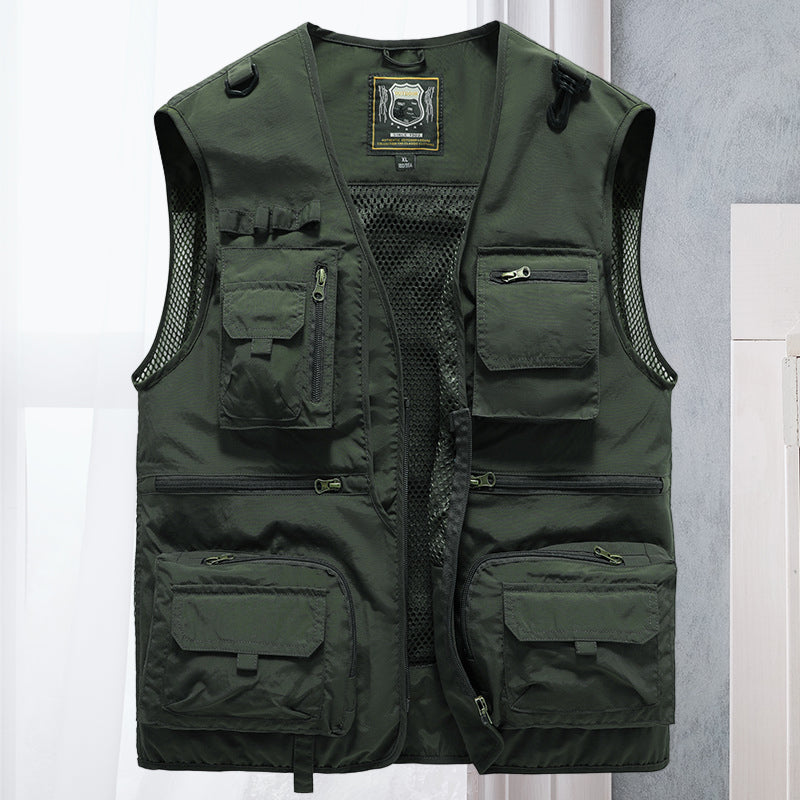 Aventurine | Praktische Atmungsaktive Sommerweste mit Taschen 11