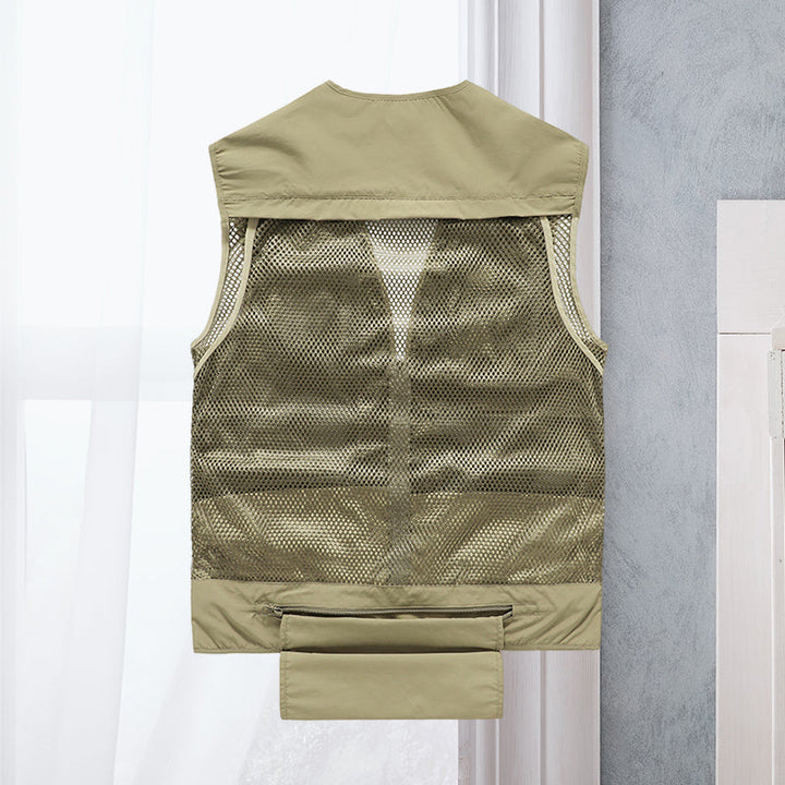Aventurine | Praktische Atmungsaktive Sommerweste mit Taschen 3