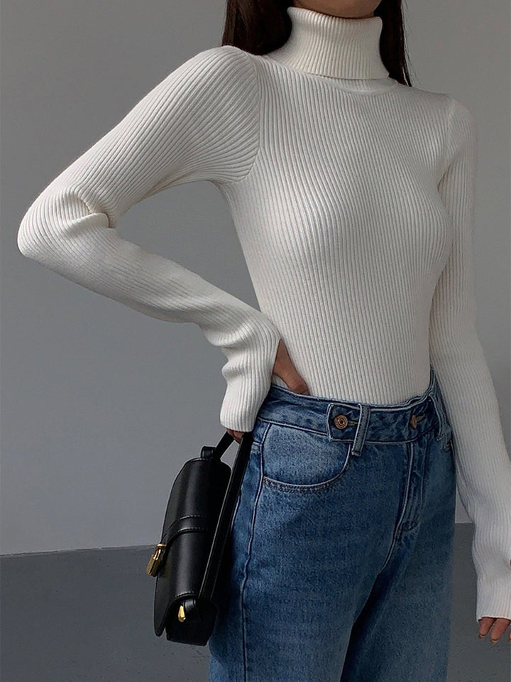 Bella | Lässiger und eleganter leichter Rollkragenpullover 8