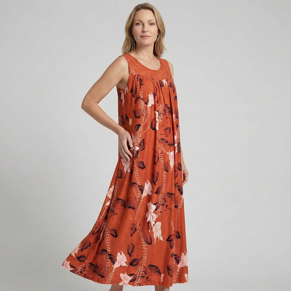 Bella | Romantisches Sommer Maxikleid 1