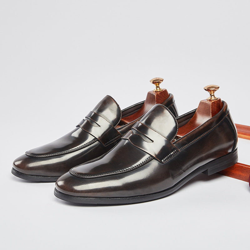 Benson | Elegante Hochglanz Oxford-Loafer für Herren 8