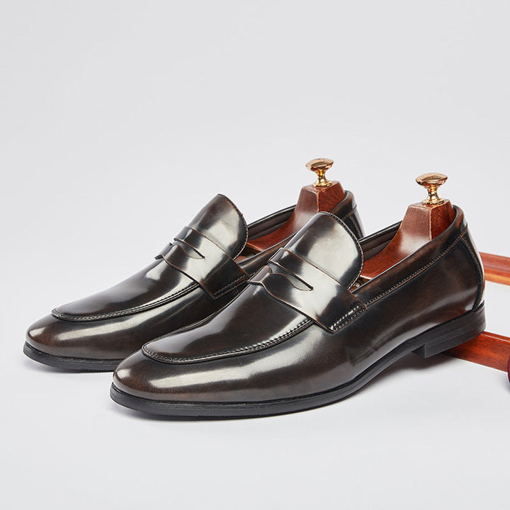 Benson | Elegante Hochglanz Oxford-Loafer für Herren 8