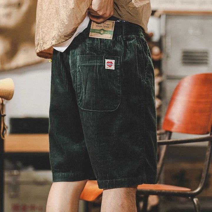 Bergmann | Bequeme, Atmungsaktive Herren Shorts aus Cord für Lässigen Sommerstil 4
