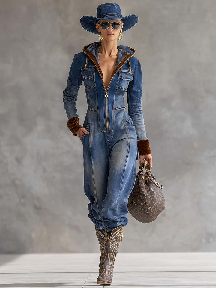 Brenna | Bequemer, Stilvoller &amp; Vielseitiger Damen Overall mit Kapuze 2
