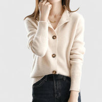 Gabriele | Weiche Und Elegante Strickjacke Für Damen