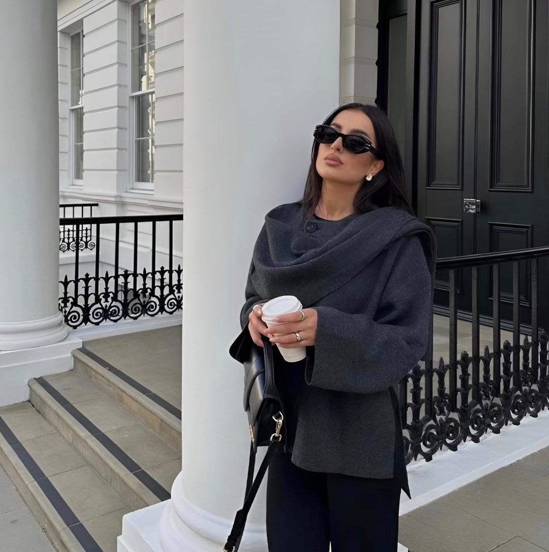 Carla | Eleganter und stilvoller Cape Mantel 1