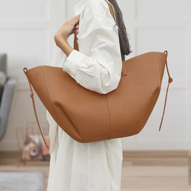 Celeste | Elegante Tragetasche aus Veganem PU-Leder 0