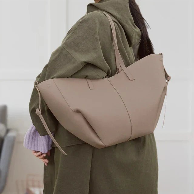 Celeste | Elegante Tragetasche aus Veganem PU-Leder 7