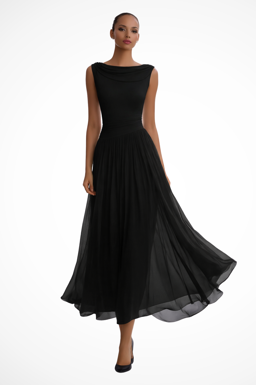 Celeste | Elegantes, Fließendes & Plissiertes Damenkleid – Perfekt als Kleid für Hochzeitsgast 6