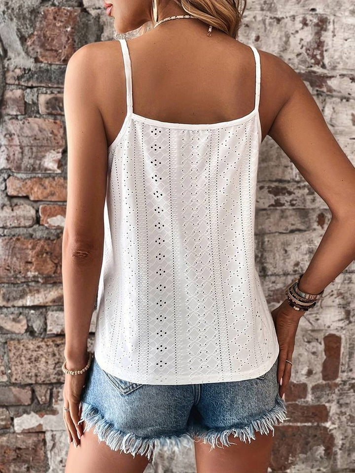 Celeste | Zartes, Besticktes Damen-Camisole mit V-Ausschnitt – Ideal für Sommerlooks 1
