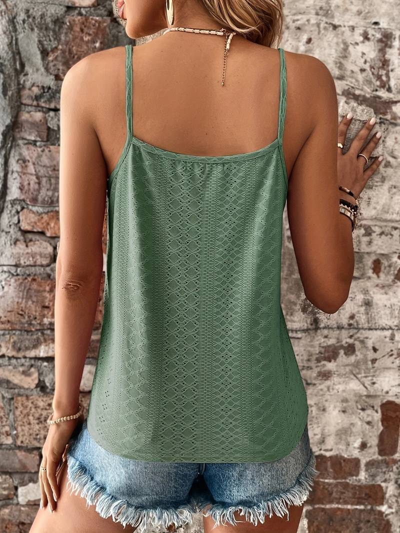 Celeste | Zartes, Besticktes Damen-Camisole mit V-Ausschnitt – Ideal für Sommerlooks 3