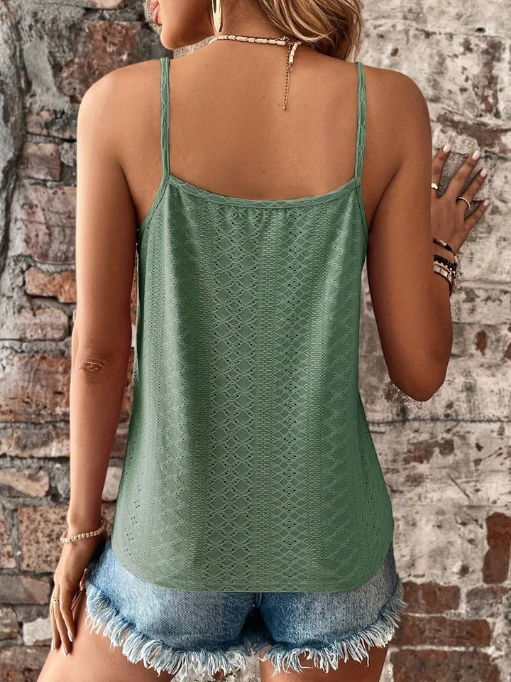 Celeste | Zartes, Besticktes Damen-Camisole mit V-Ausschnitt – Ideal für Sommerlooks 3