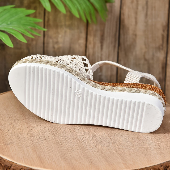 Celestina | Bequeme und stilvolle orthopädische Keilsandalen 6