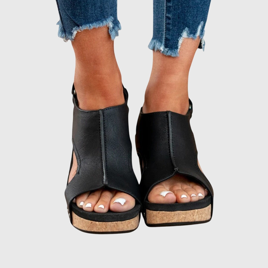 Celia | Bequeme, Atmungsaktive Damen Sandalen mit Keilabsatz für den Sommer 4
