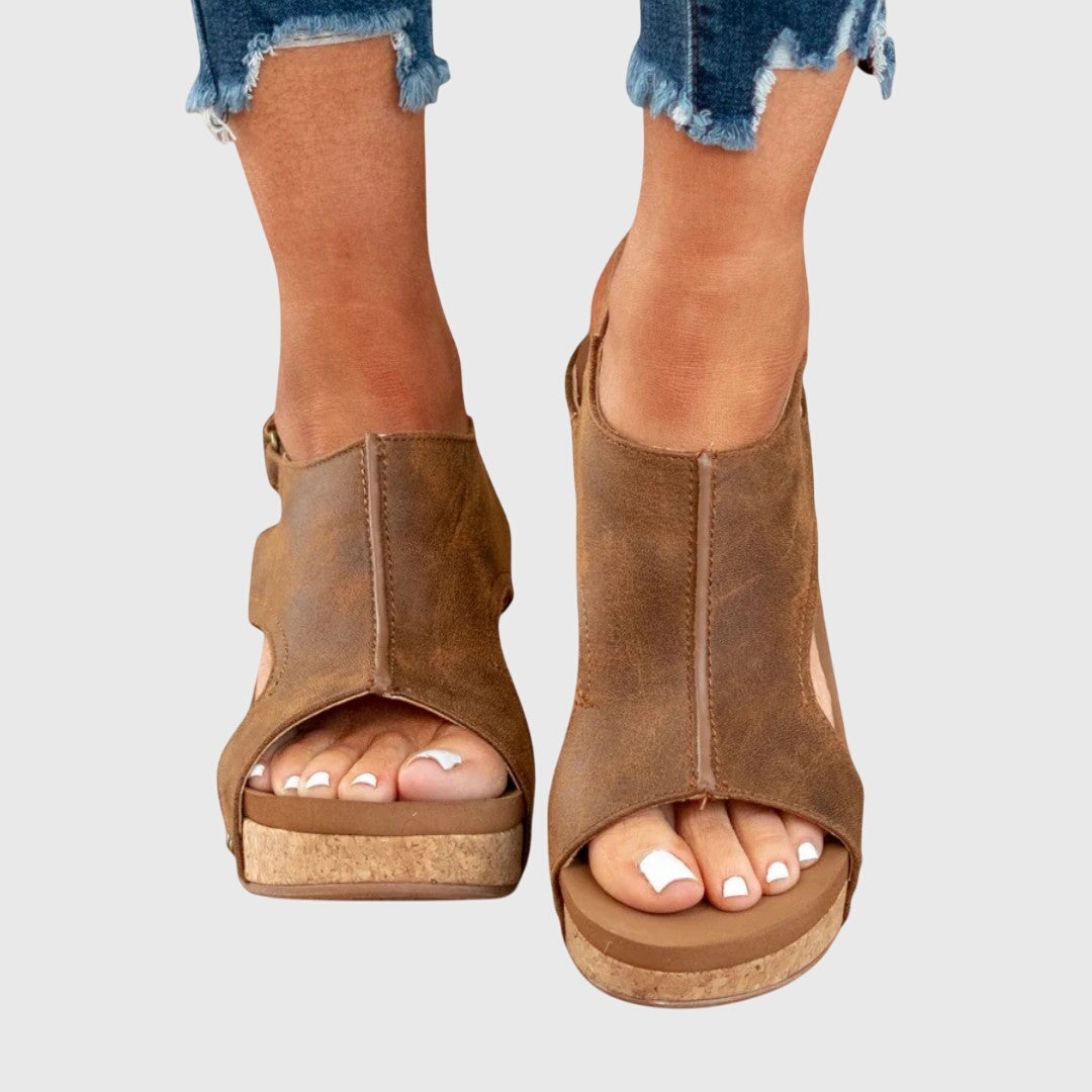 Celia | Bequeme, Atmungsaktive Damen Sandalen mit Keilabsatz für den Sommer 8