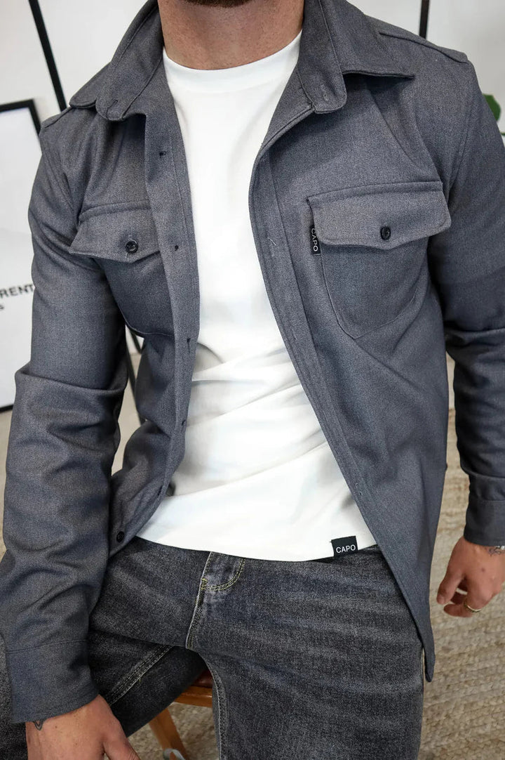 Christian | Bequemes und vielseitiges Baumwoll-Overshirt 8