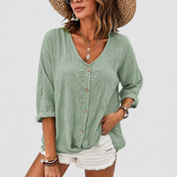 Emilia | Elegante Leinenbluse für natürliche Sommermomente