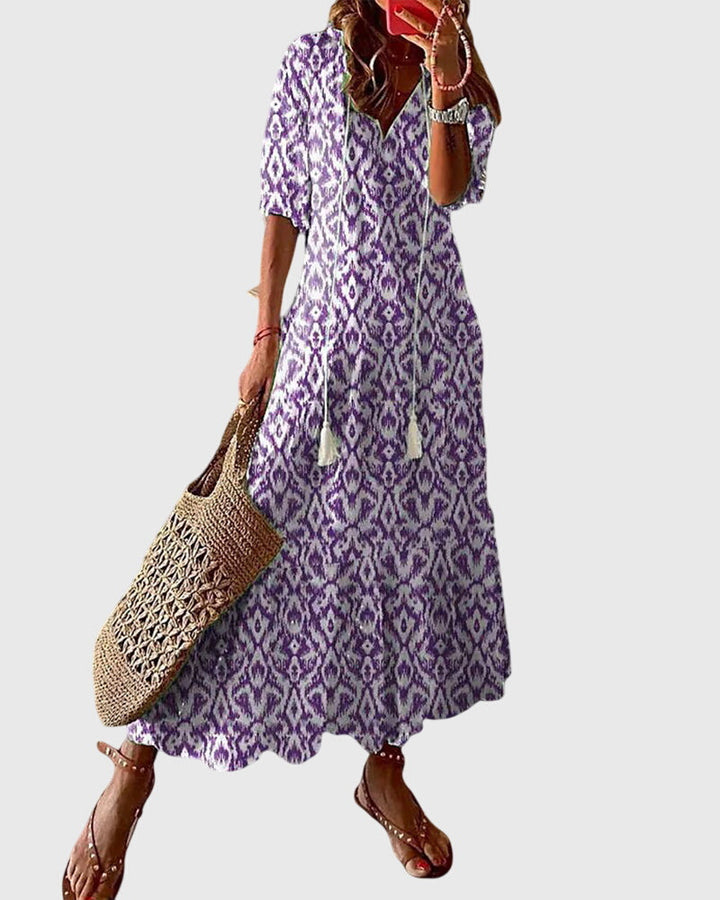 Clara | Elegantes, Leichtes &amp; Feminines Damenkleid – Boho Vintage Stil für Hochzeitsgäste &amp; Sommeranlässe 2