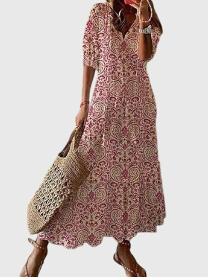 Clara | Elegantes, Leichtes &amp; Feminines Damenkleid – Boho Vintage Stil für Hochzeitsgäste &amp; Sommeranlässe 3