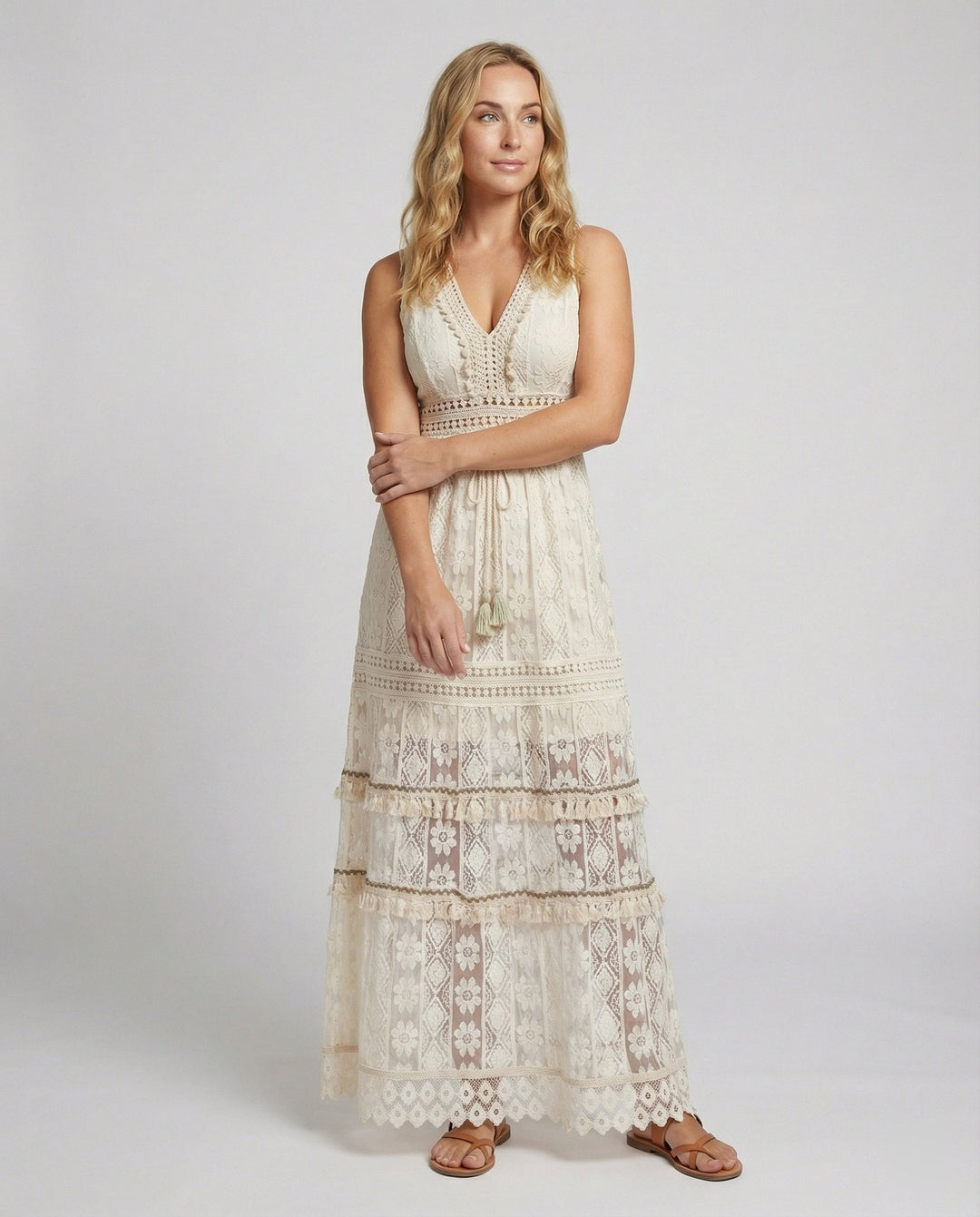 Clara | Elegantes, Romantisches &amp; Bequemes Boho-Damenkleid für den Sommer 0
