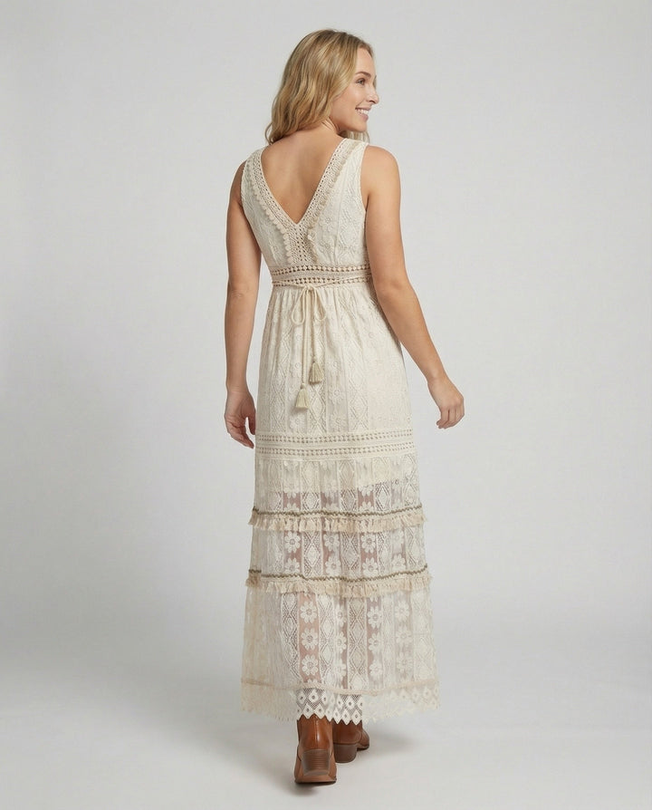 Clara | Elegantes, Romantisches &amp; Bequemes Boho-Damenkleid für den Sommer 3