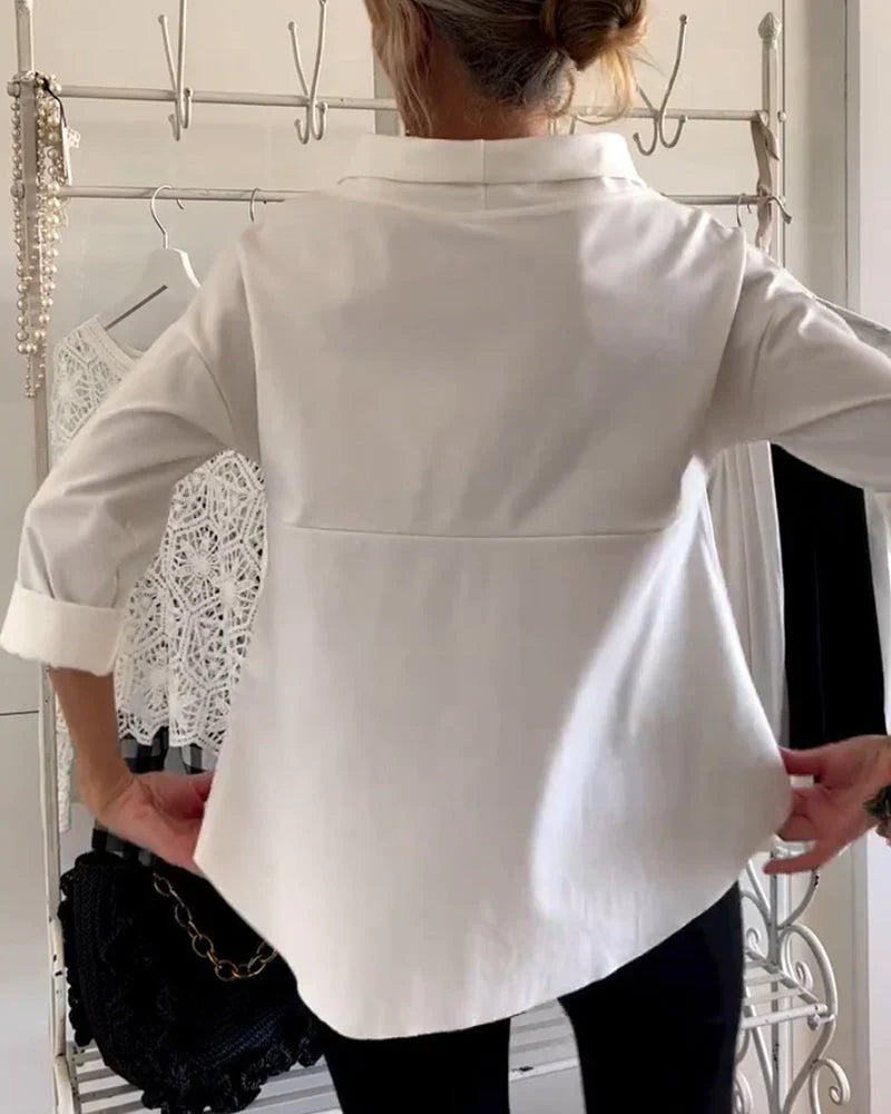 Clara | Elegantes und bequemes Bateau Ausschnitt Oberteil 5