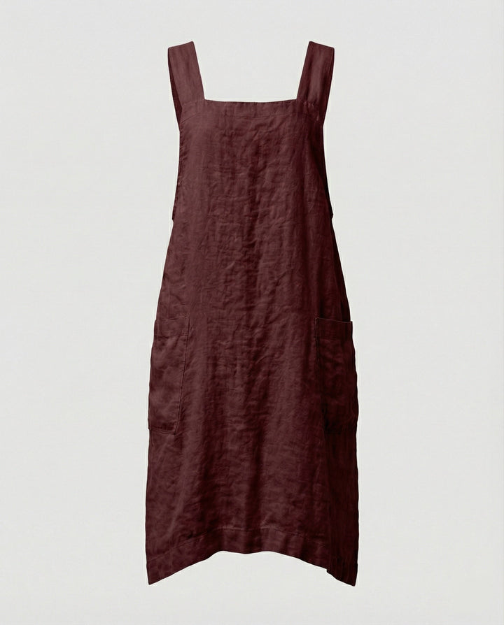 Clara | Stilvolles und bequemes Baumwoll Schürzenkleid 8
