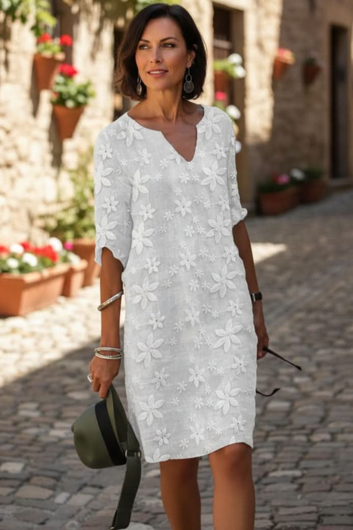 Clara | Zeitloses und elegantes Damen Midi Kleid 7