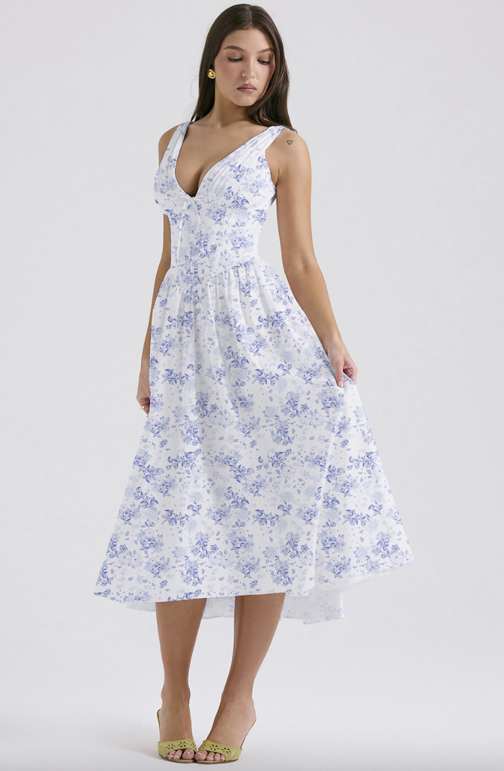 Claudia | Luftiges & Stilvolles Sommer Hochzeitsgästekleid 2