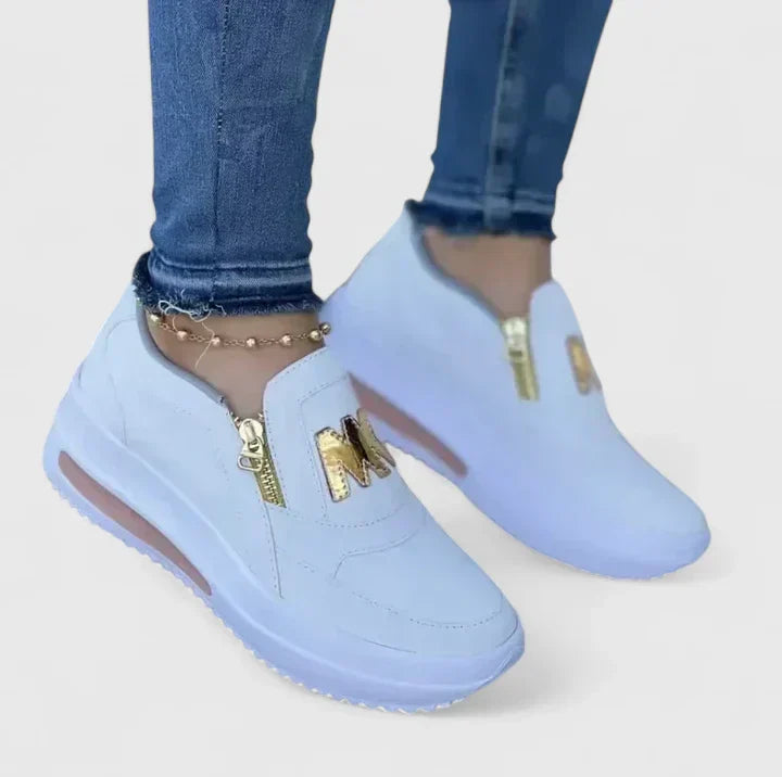 Cleo | Bequeme, Stilvolle &amp; Moderne Plateau-Slip-On-Sneaker 6