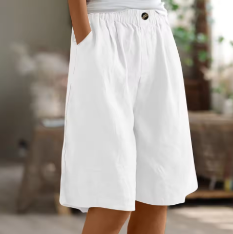Cleo | Damen Shorts Kurze Hosen Oversize Lässig Sommer Stil 11