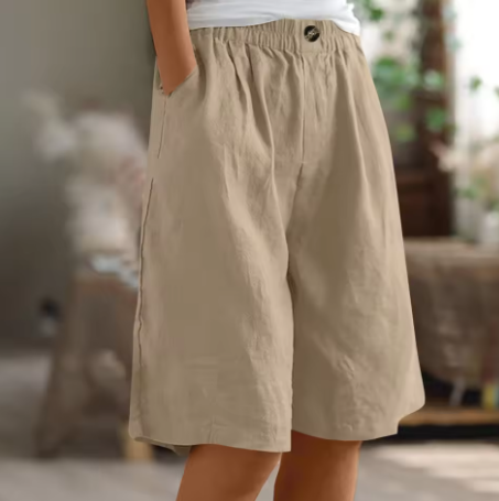 Cleo | Damen Shorts Kurze Hosen Oversize Lässig Sommer Stil 7