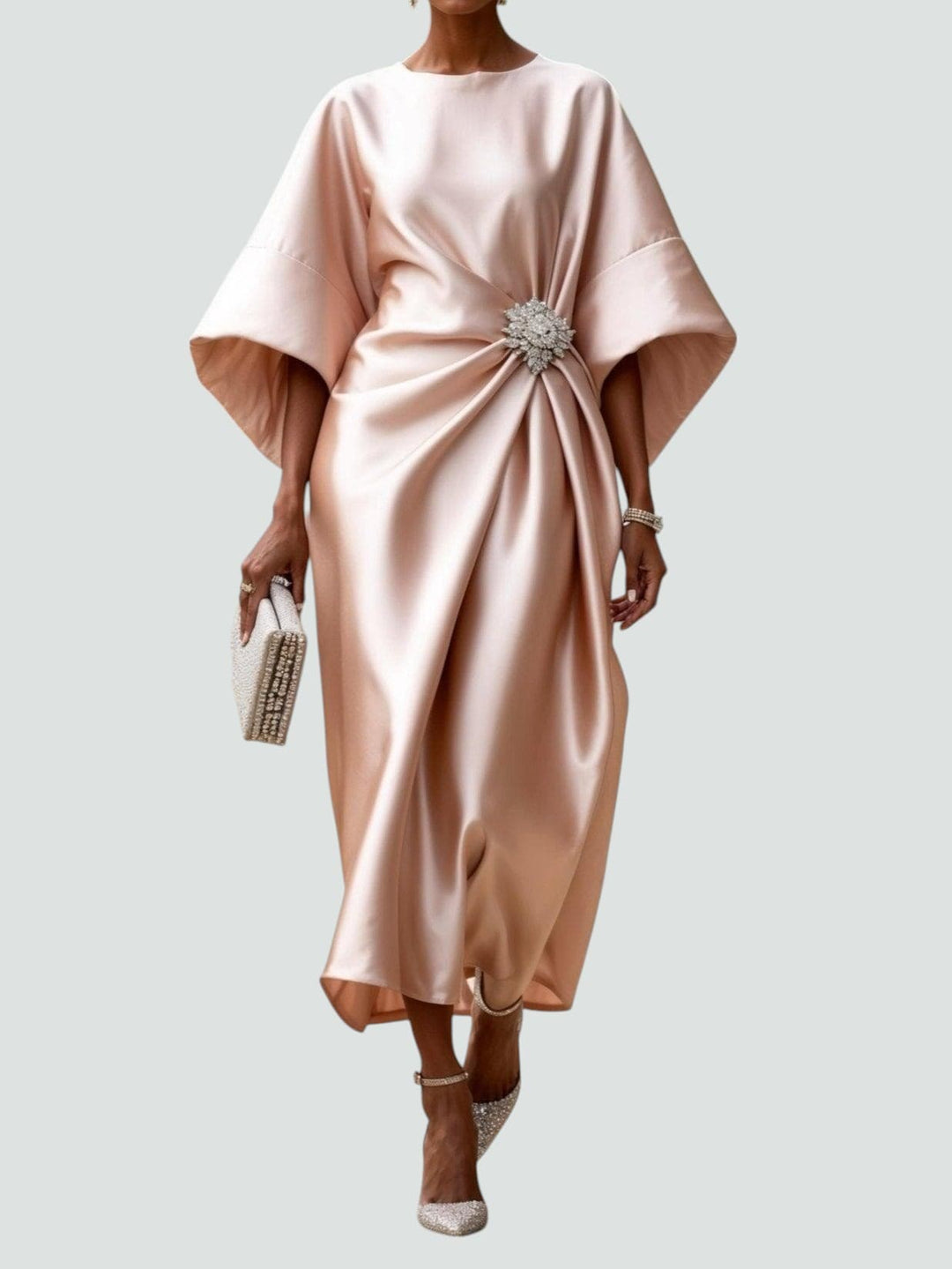 Cora | Elegantes, Figurbetontes Abendkleid Lang für Besondere Anlässe 4