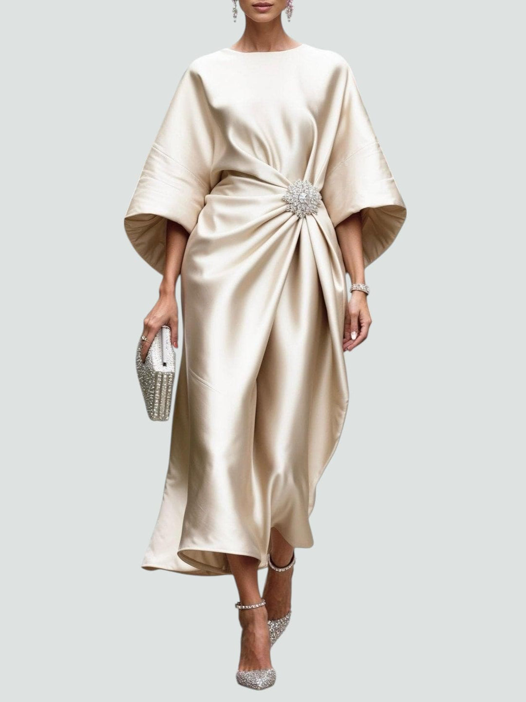Cora | Elegantes, Figurbetontes Abendkleid Lang für Besondere Anlässe 5