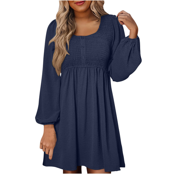 Daisy | Romantisches, Gesmoktes Minikleid Schwarz – Elegant für Sommerliche Anlässe 4